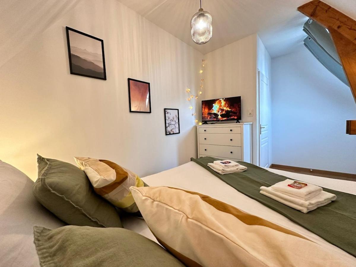 S Bayleved'Air Duplex Vue Chateau, Balneo Et Sauna Sedan Eksteriør bilde