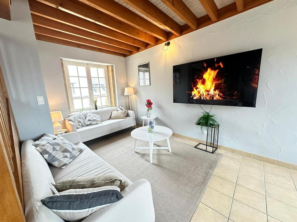 S Bayleved'Air Duplex Vue Chateau, Balneo Et Sauna Sedan Eksteriør bilde