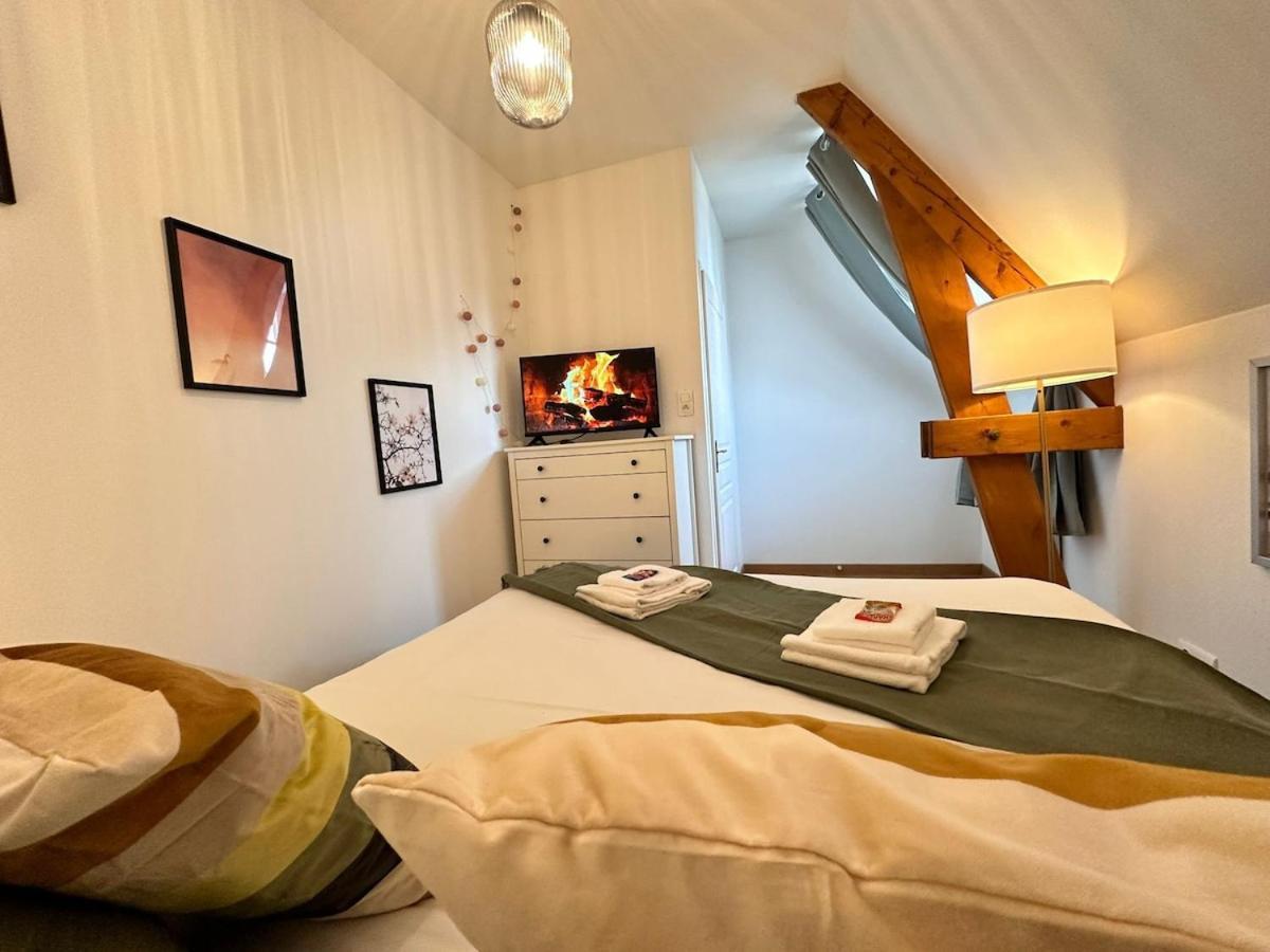 S Bayleved'Air Duplex Vue Chateau, Balneo Et Sauna Sedan Eksteriør bilde
