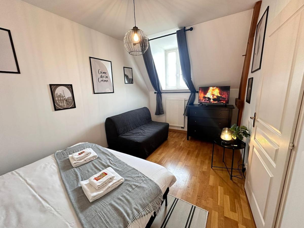 S Bayleved'Air Duplex Vue Chateau, Balneo Et Sauna Sedan Eksteriør bilde