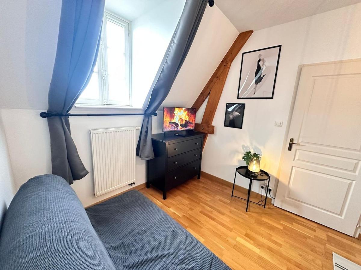 S Bayleved'Air Duplex Vue Chateau, Balneo Et Sauna Sedan Eksteriør bilde